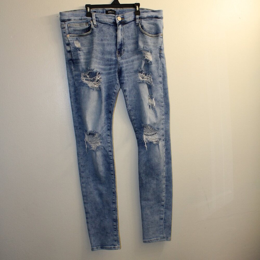NOVAMEN light blue distressed jeans‎ size 36